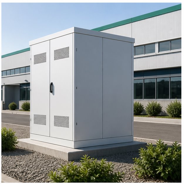 Commercial energy storage cabinet application visual
