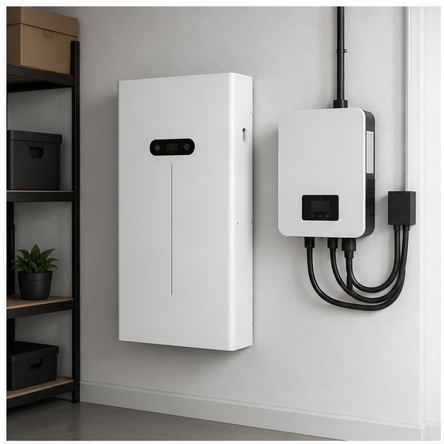 Residential battery storage application visual