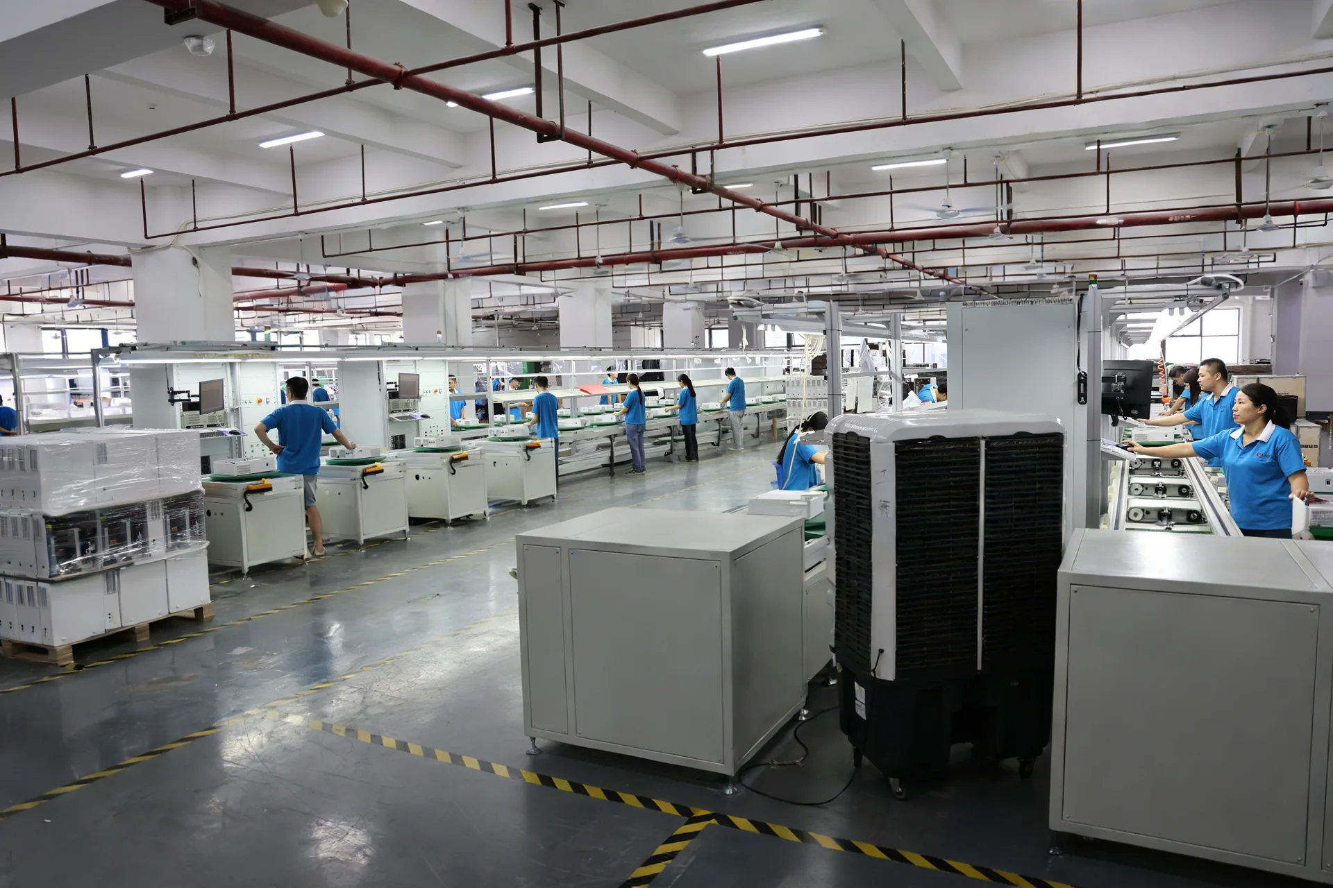Production workshop and equipment